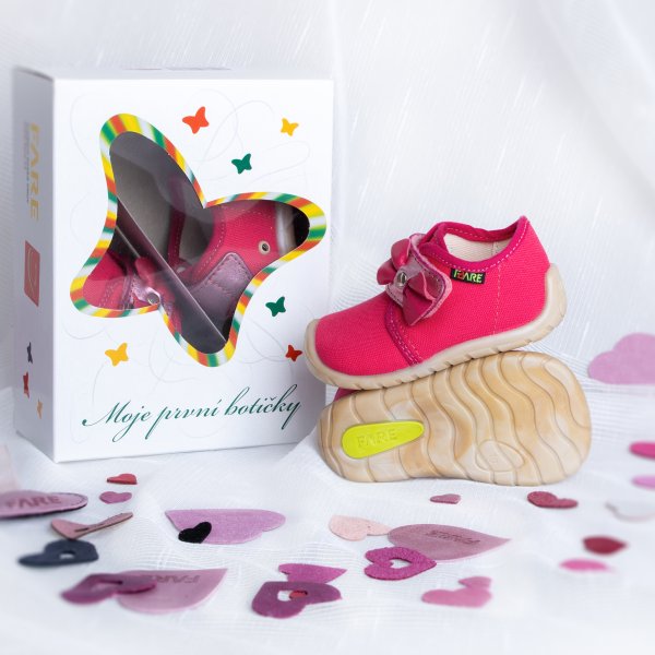 FARE FIRST KIDDY dětské tenisky růžové