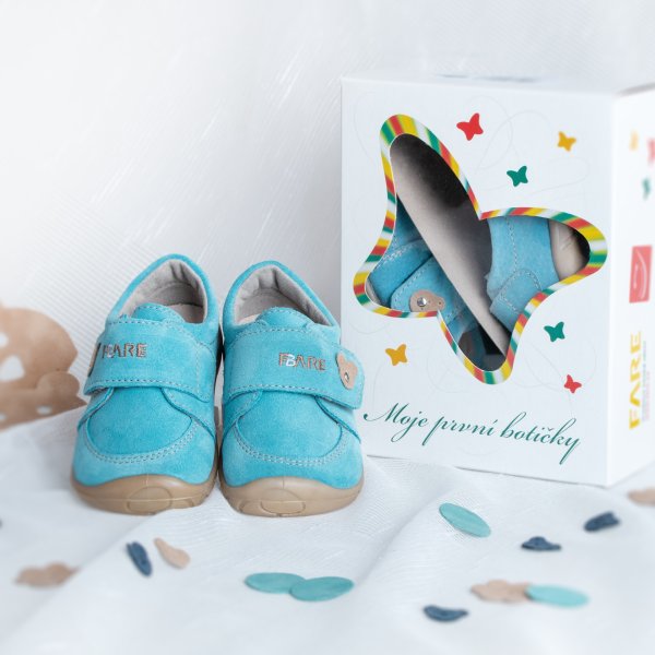 FARE FIRST dětské celoroční boty modré