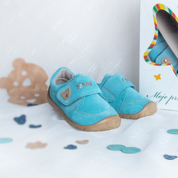 FARE FIRST dětské celoroční boty modré