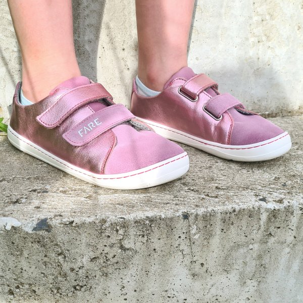 FARE MID-WIDE STREETOVKY dětské celoroční boty růžové