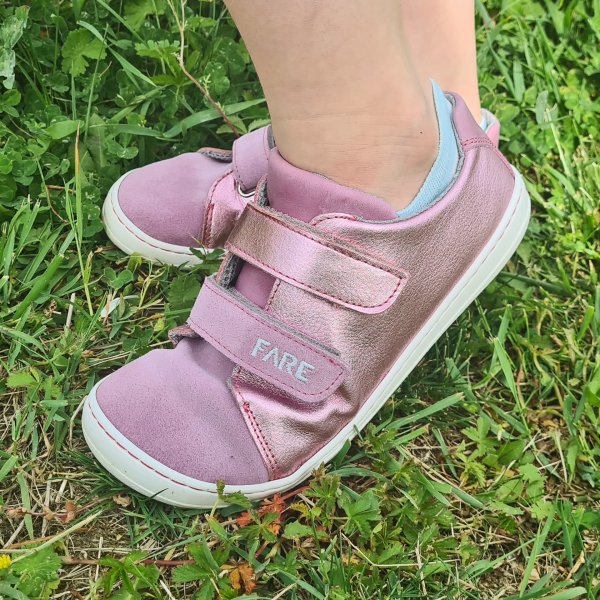 FARE MID-WIDE STREETOVKY dětské celoroční boty růžové