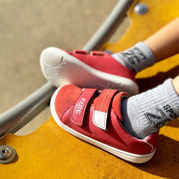 FARE MID-WIDE STREETOVKY dětské celoroční boty korálová