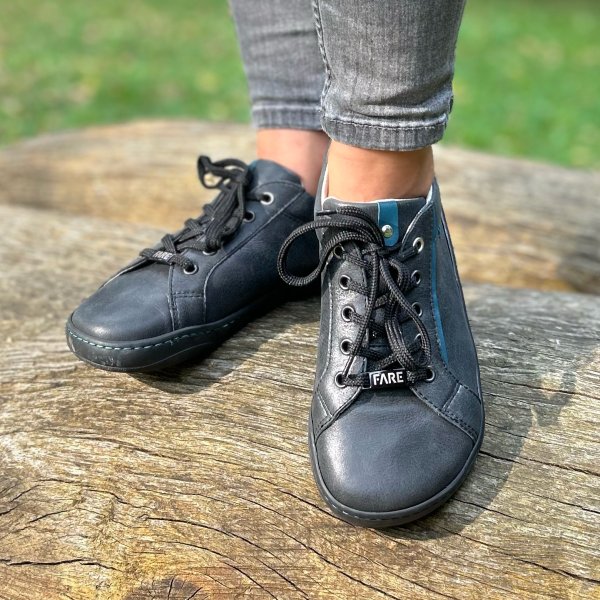 FARE MID-WIDE ELEGANT celoroční boty černé