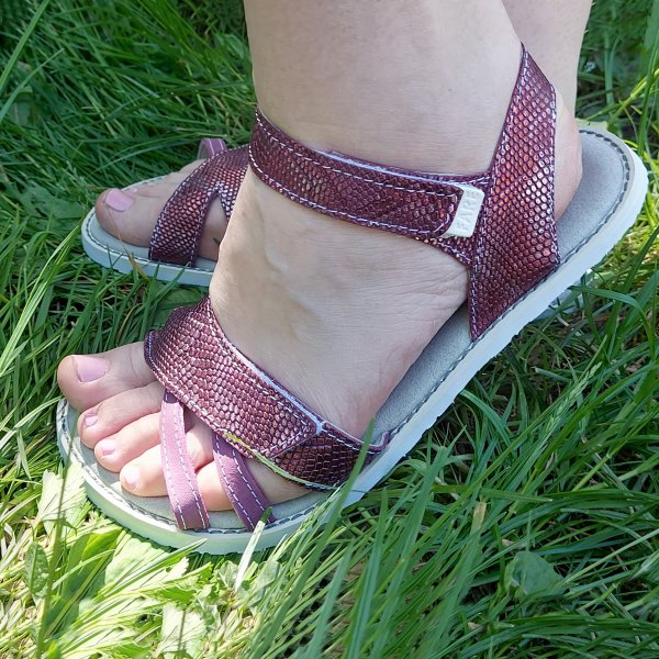 FARE BARE SENONA sandály red