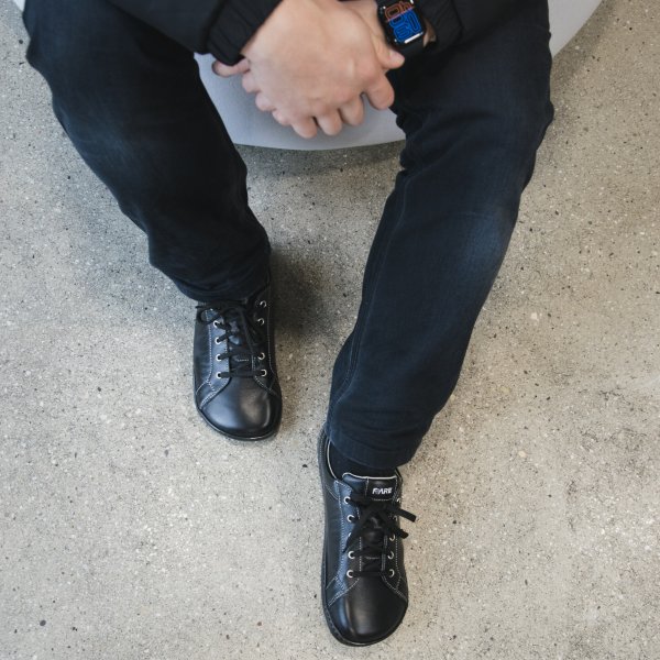 FARE BARE ELEGANT celoroční boty Lugo black