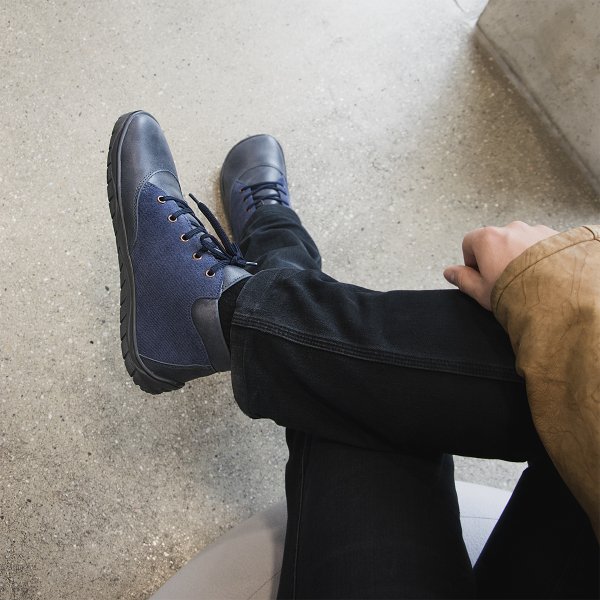 FARE BARE MATEO celoroční boty modré