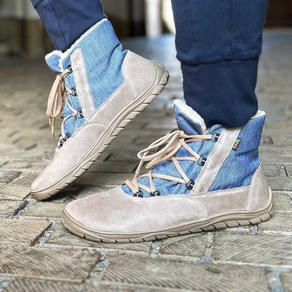 FARE BARE ASPENKY zimní nepromokavé boty béžové