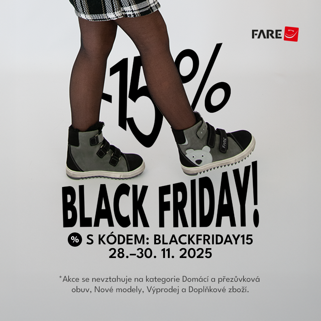 Nakupujte chytře -  využijte BLACK FRIDAY slevu