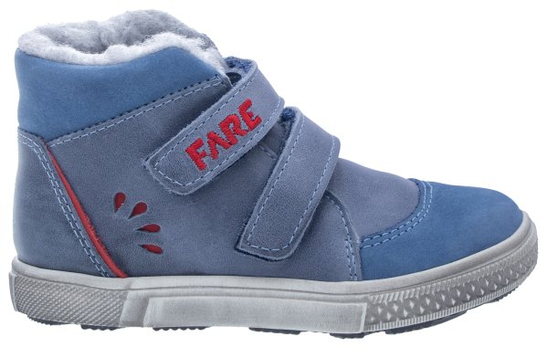 FARE KLASIK DENIMKY dětské zimní kotníkové boty modré