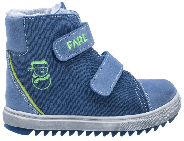 FARE KLASIK TYROLKY dětské zimní kotníkové boty modré