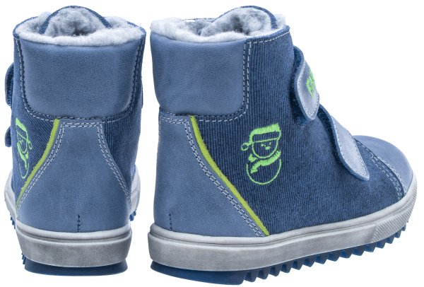 FARE KLASIK TYROLKY dětské zimní kotníkové boty modré