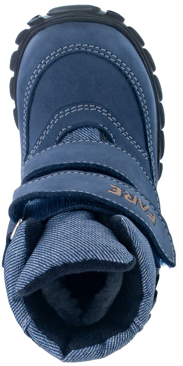 FARE KLASIK POLARIS dětské zimní nepromokavé boty modré