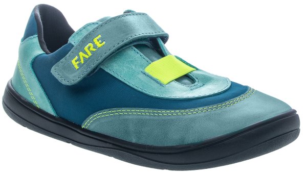 FARE MID-WIDE TRAILERKY dětské celoroční nepromokavé boty petrolejové