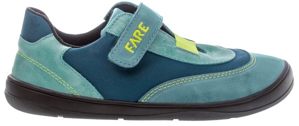 FARE MID-WIDE TRAILERKY dětské celoroční nepromokavé boty petrolejové