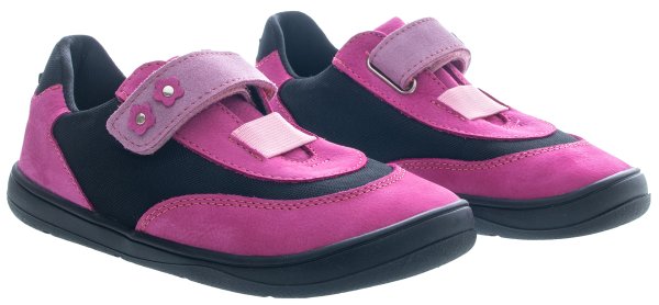 FARE MID-WIDE TRAILERKY dětské celoroční nepromokavé boty fuchsiové