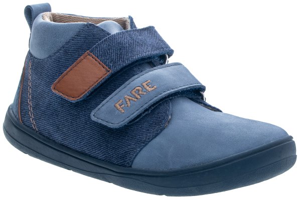 FARE MID-WIDE SUMMITKY dětské celoroční boty denim modré