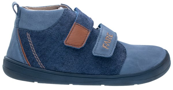 FARE MID-WIDE SUMMITKY dětské celoroční boty denim modré
