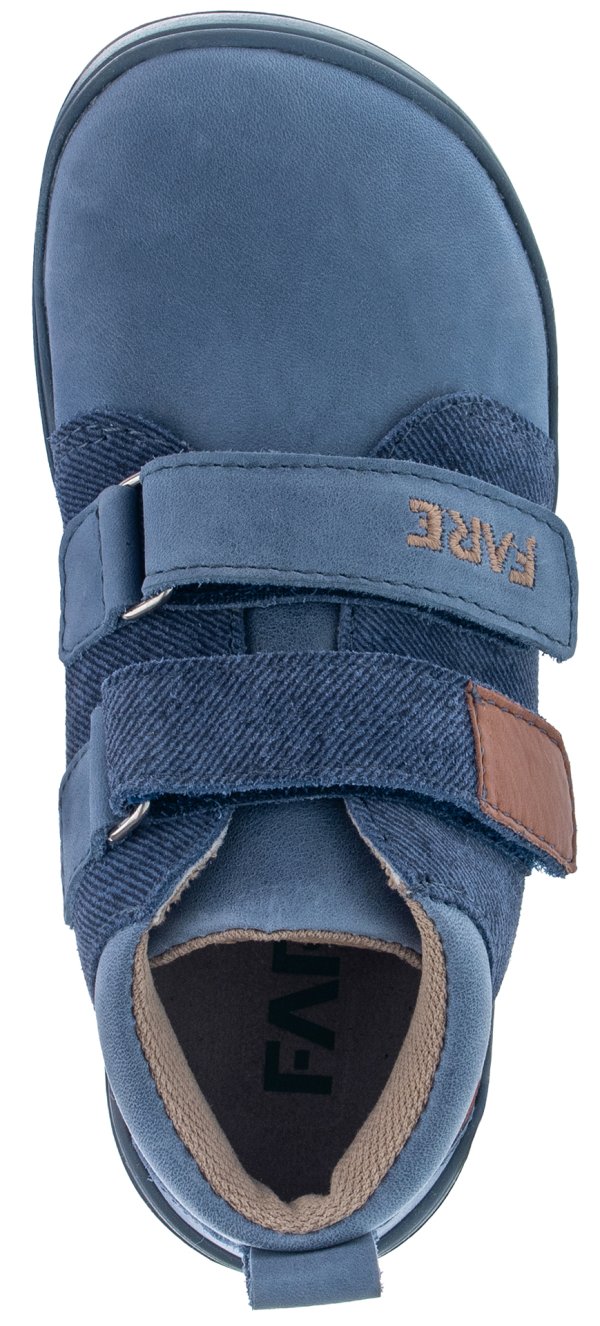 FARE MID-WIDE SUMMITKY dětské celoroční boty denim modré