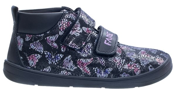 FARE MID-WIDE SUMMITKY dětské celoroční boty motýlci černé