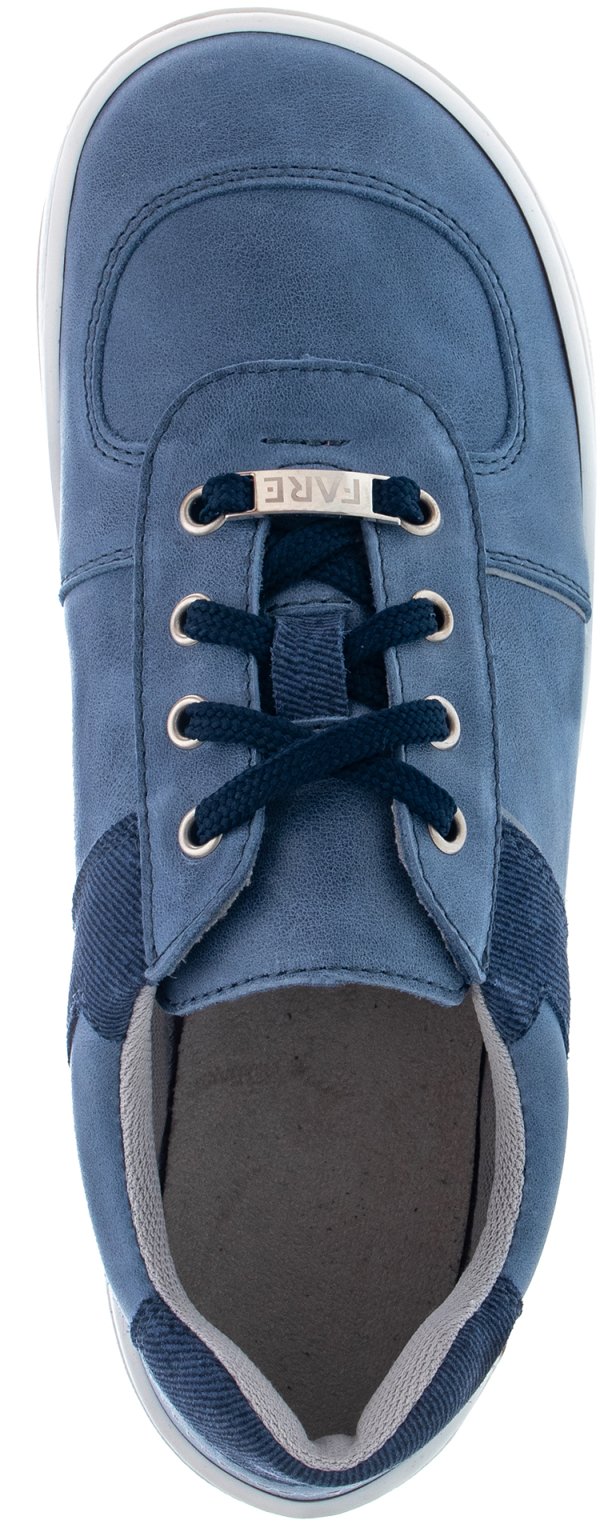 FARE MID-WIDE BONITKY celoroční boty denim modré