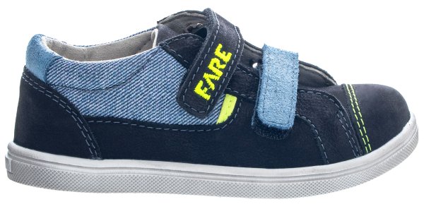 FARE KLASIK dětské celoroční boty černo-modré