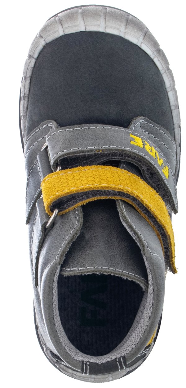 FARE KLASIK dětské celoroční kotníkové boty šedé