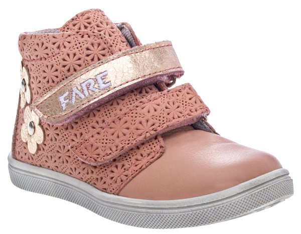 FARE KLASIK dětské celoroční kotníkové boty meruňkové