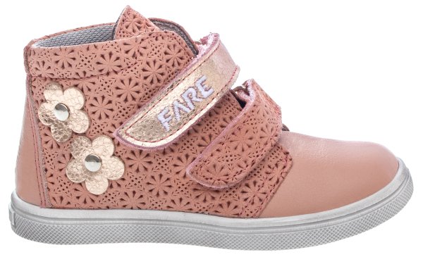 FARE KLASIK dětské celoroční kotníkové boty meruňkové