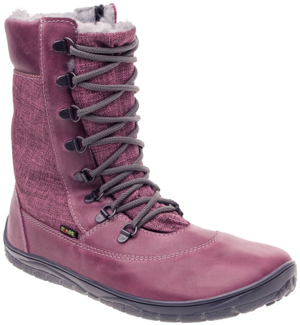 FARE BARE NOELKY zimní nepromokavé boty růžové