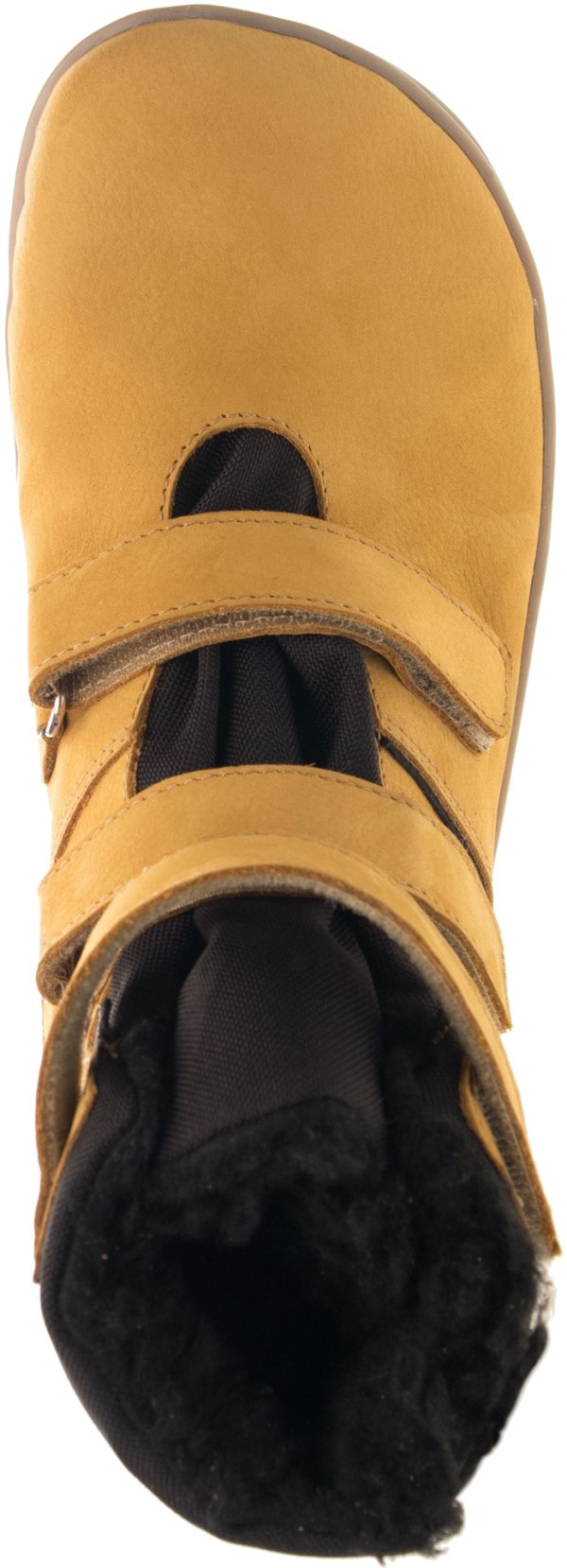 FARE BARE unisex zimní nepromokavé boty okrová